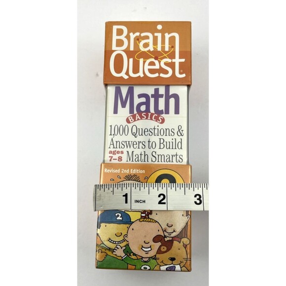 Brain Quest 2nd Grade Math Q&a Cards : 1000 Questions and Answers to... - Picture 6 of 7